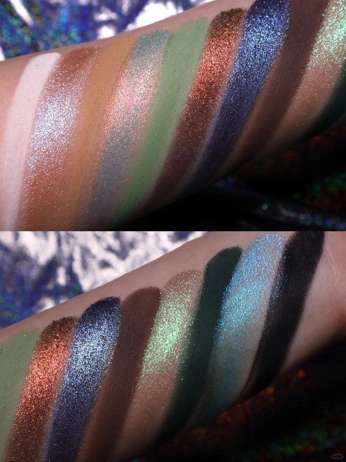 KRYPTEIN COSMETICS BURNT FOREST 12-Color Chameleon Eyeshadow Palette T4584