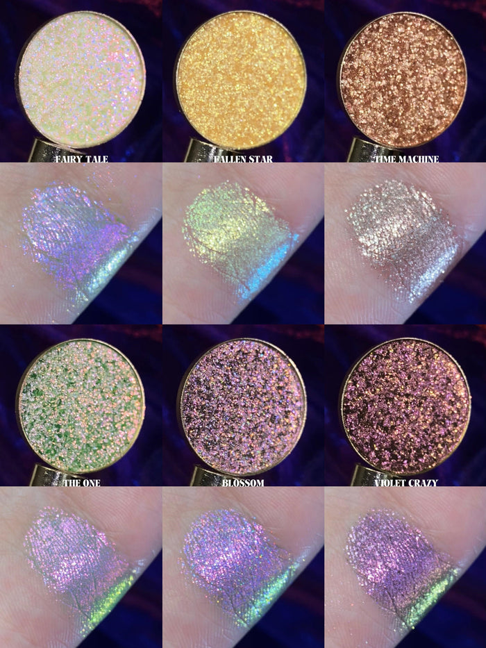 KRYPTEIN COSMETICS VIOLET CRAZY 12-Color Chameleon Eyeshadow Palette T4215