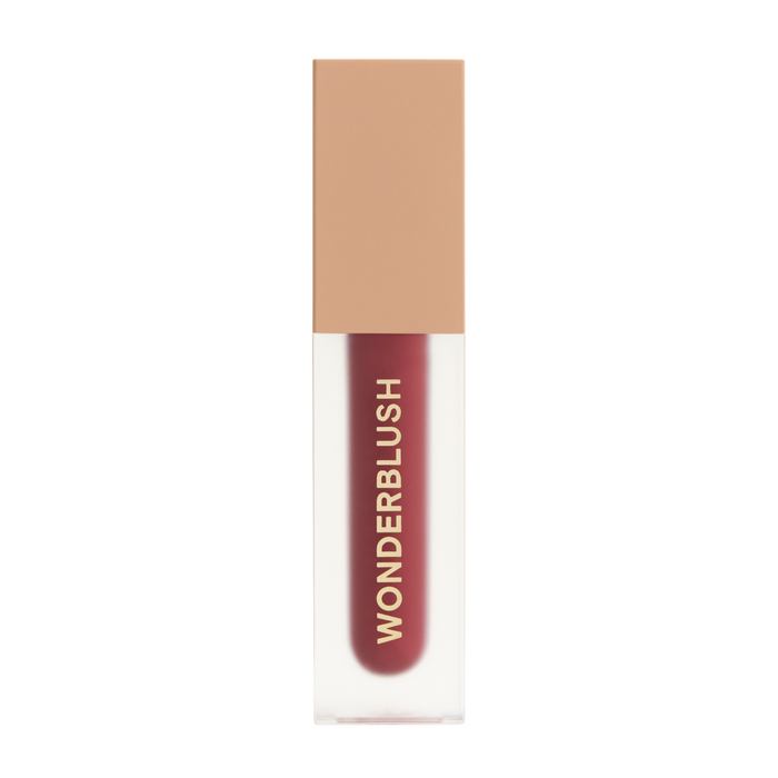 Wonderblush-La Laque Tinted Lip Oil-Makeup-LaLaque-ProductCloseCap-Bordeaux-The Detox Market |