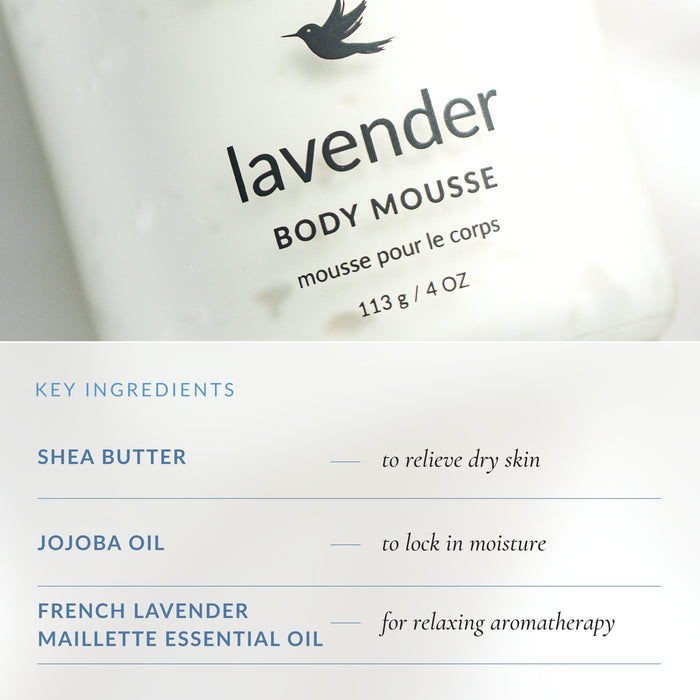 Lavender Body Mousse - Osmia