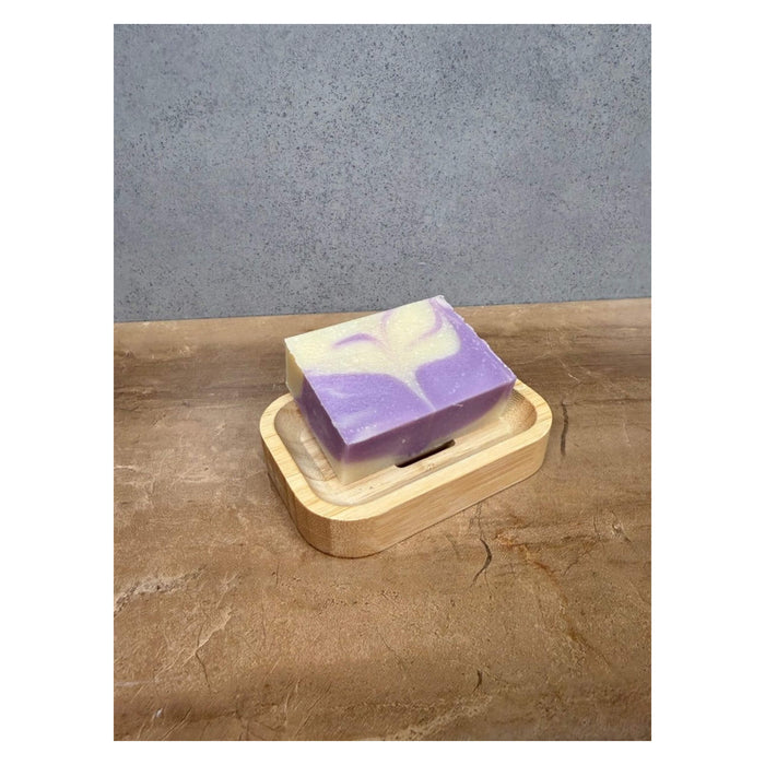 Sensible Co. Lavender Swirl Bar Soap Lifestyle