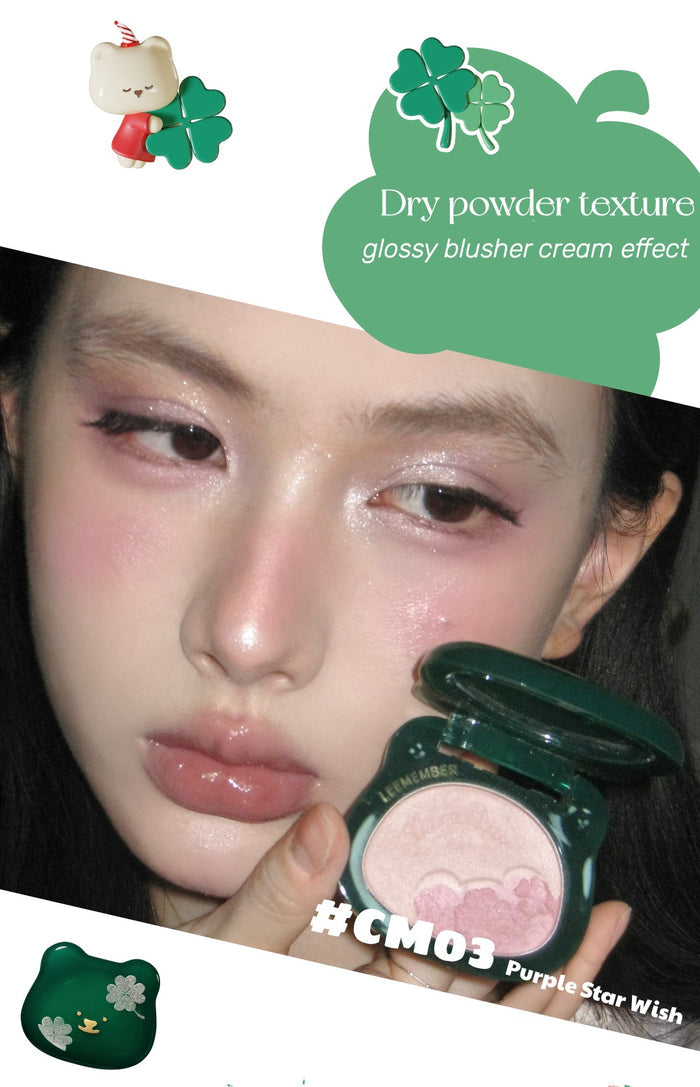 LEEMEMBER Christmas Four-leaf Clover Collection Makeup Gift Box T5370