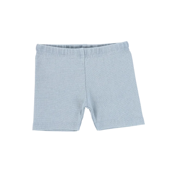 leggings biker shorts - chambray