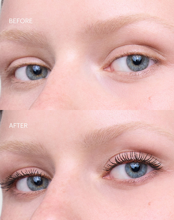 mascara; Black: Before & After der Lengthening Day Mascara in Black
