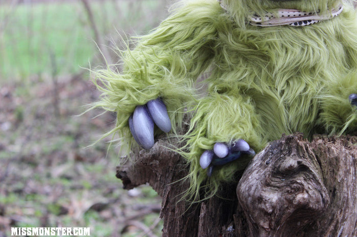 LIME THE PORKBAT- OOAK DOLL