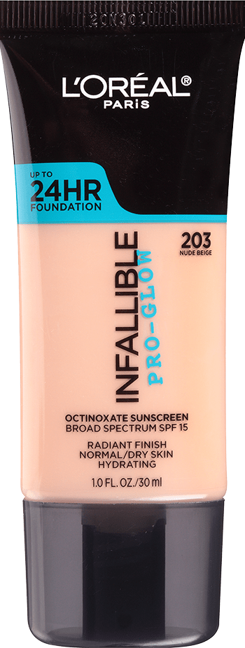 LOREAL PARIS Infallible Pro Glow Octinoxate Sunscreen spf15 كريم اساس كلو من  لوريال