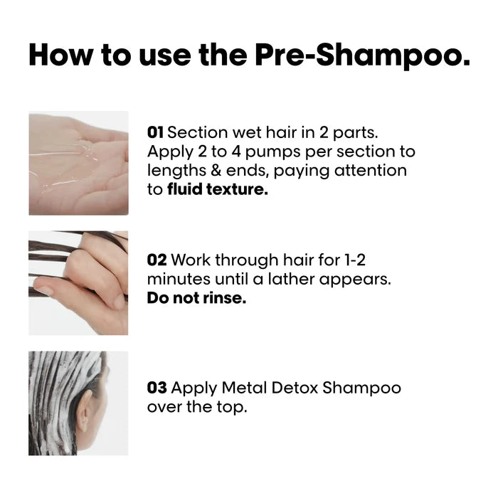 L’Oréal Professionnel Metal Detox Pre Shampoo Treatment 250ml