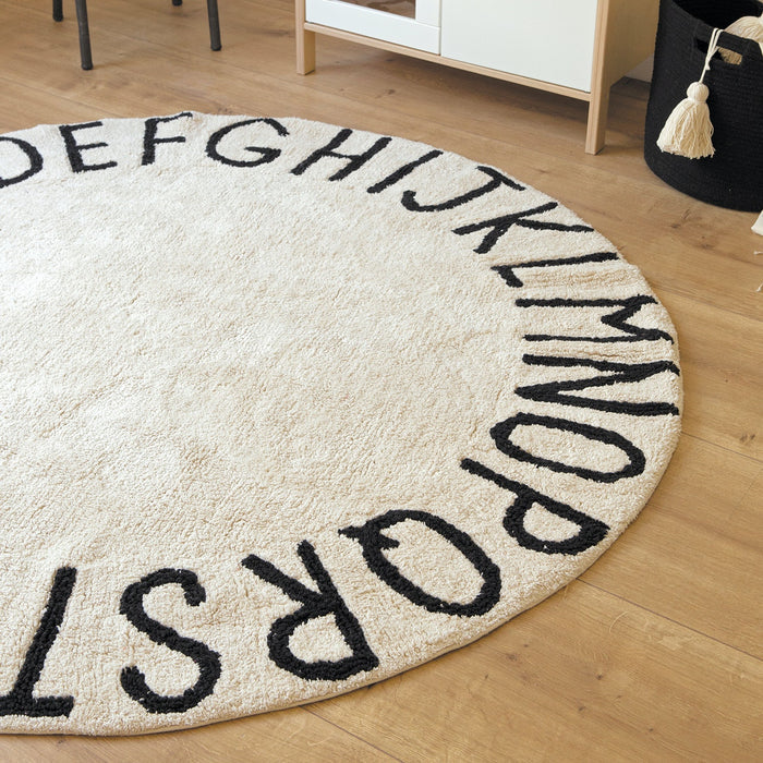 Lorena Canals Round ABC Rug
