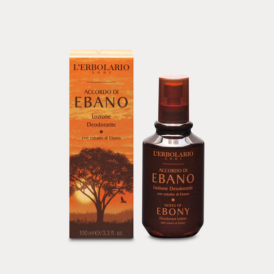 Lozione Deodorante Accordo di Ebano