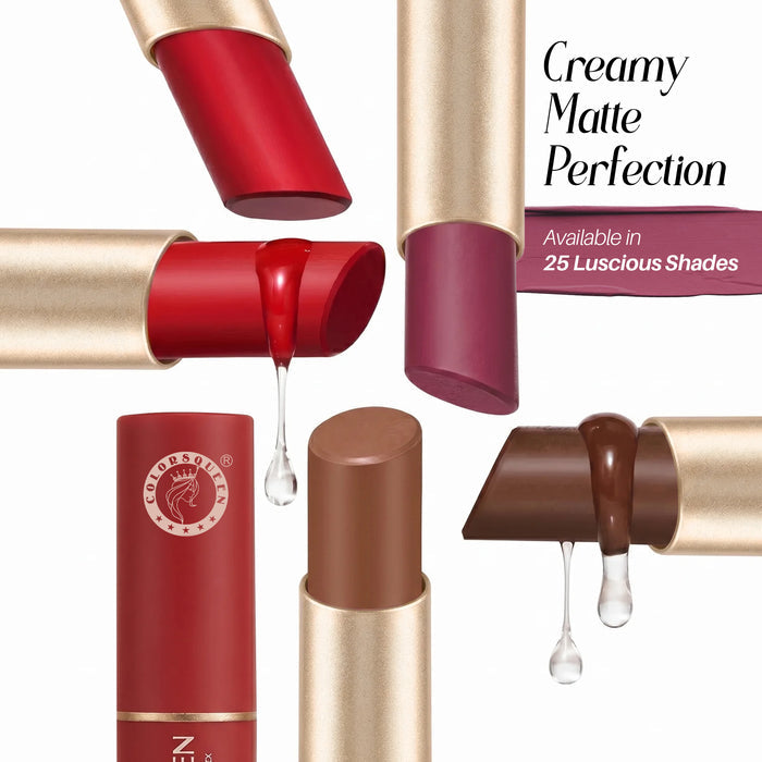 Colors Queen Luscious Lips Non-Transfer Lipstick