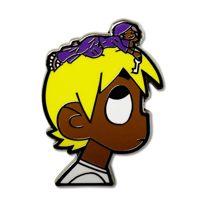 LUV Yellow Pin