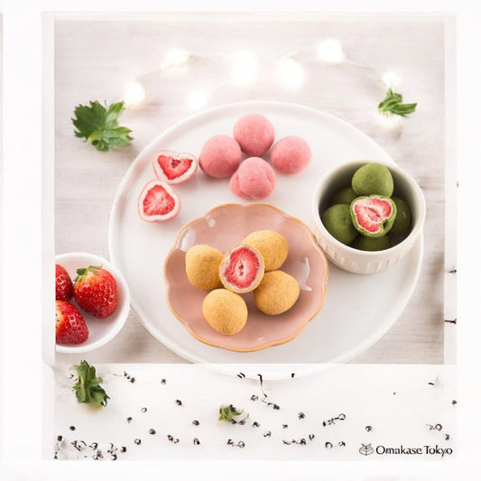 Luxurious Strawberry Chocolate Assortment Set of 3