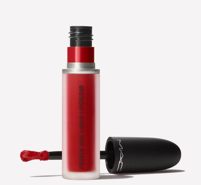 MAC Powder Kiss Liquid Lipcolour  احمر الشفاه من ماك