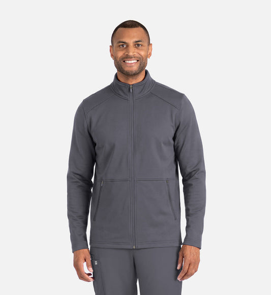 Maevn Blaze Lite Mens Warm-Up Fleece Scrub Jacket