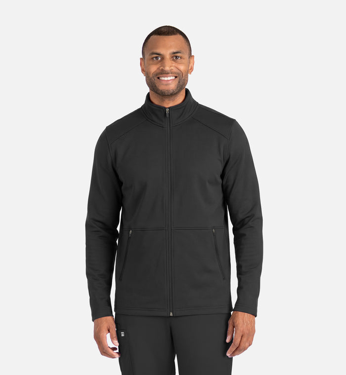 Maevn Blaze Lite Mens Warm-Up Fleece Scrub Jacket