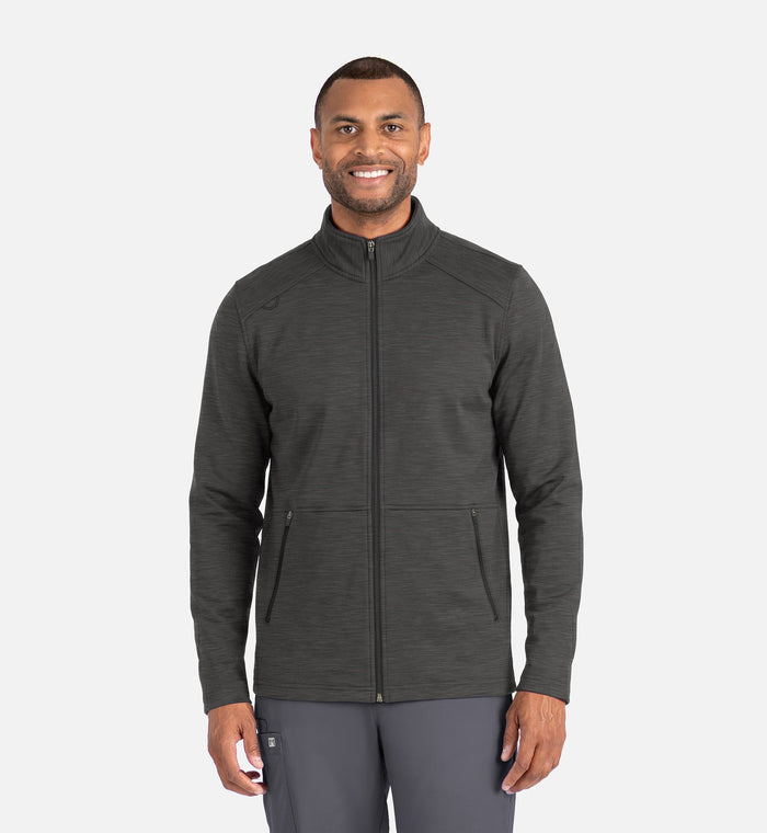 Maevn Blaze Lite Mens Warm-Up Fleece Scrub Jacket