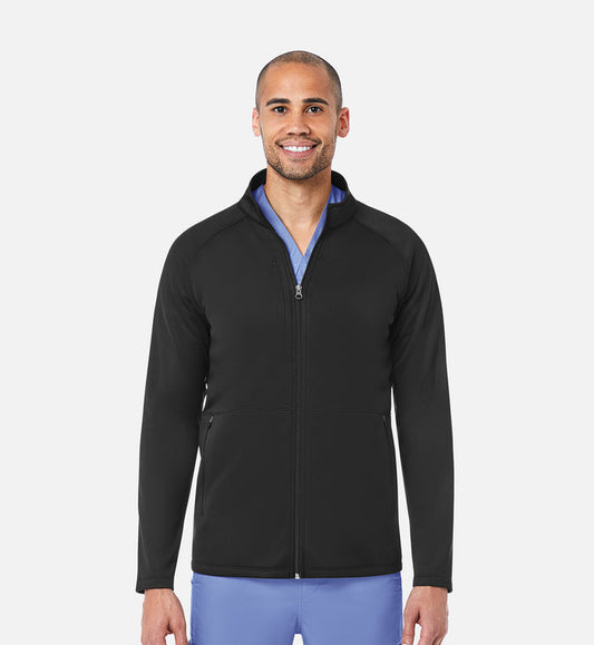 Maevn Blaze Mens Warm-Up Fleece Scrub Jacket