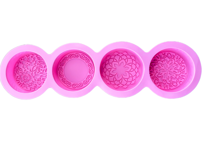 Mandala Mold - 4 Cavity