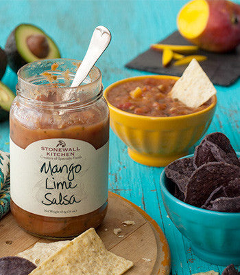 Mango Lime Salsa at Culinary Apple