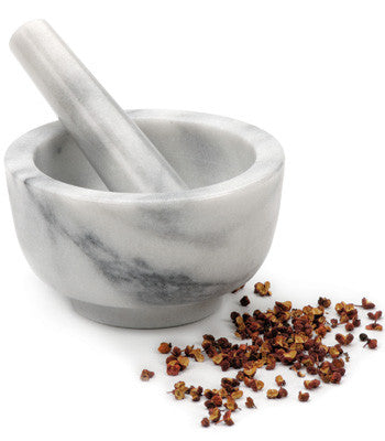 Marble Mortar & Pestle at Culinary Apple