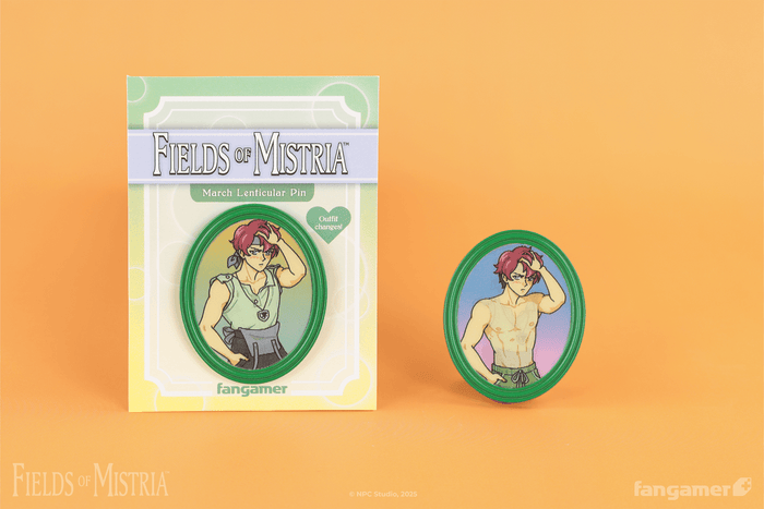 March Lenticular Pin