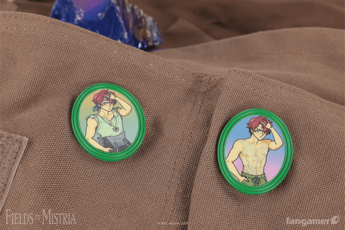 March Lenticular Pin
