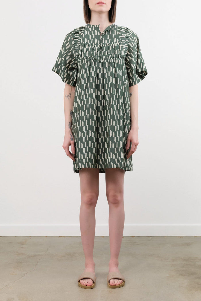 Mirth Apparel Womens Dresses Marrakesh Dress in Verdure Rainfall