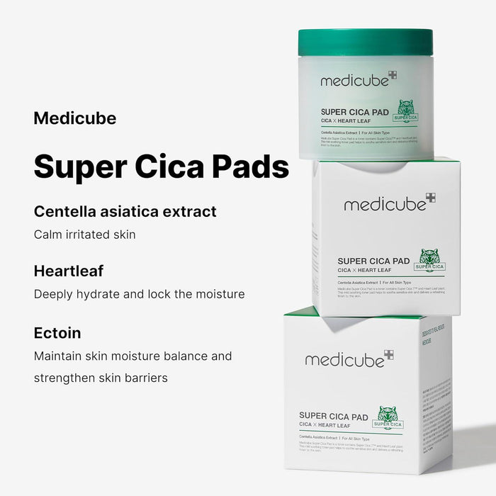 Medicube Super Cica Toner Pad 70pads