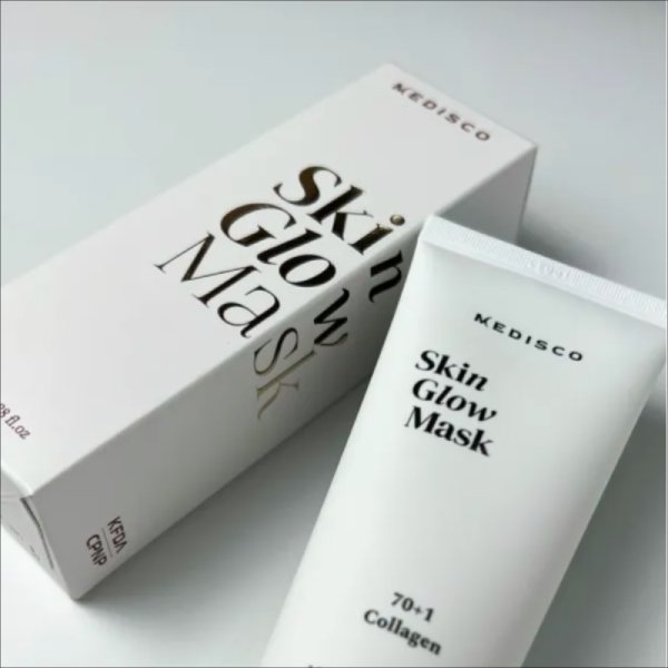 Medisco Skin Glow Mask - Professional Use for Glowing Skin, Hydration, Anti-Aging, and Elasticity - SD Cosmetics Care