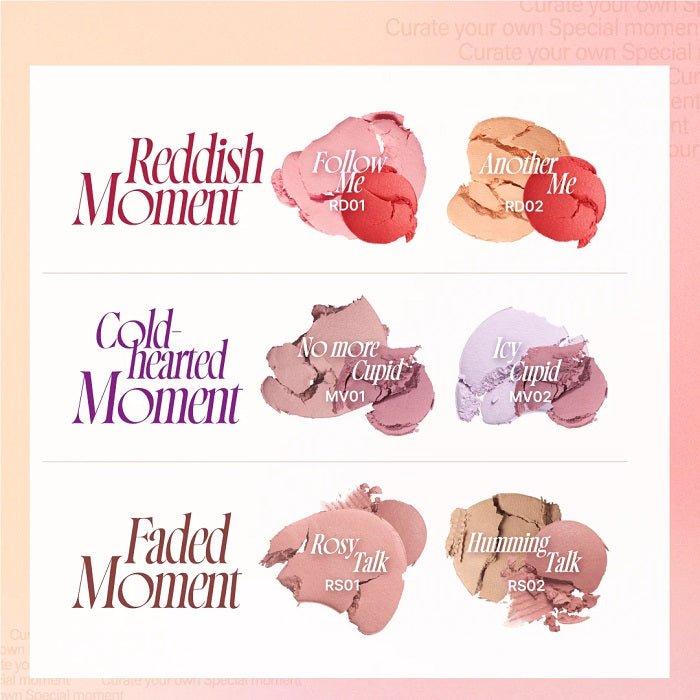 MELLOW DUAL BLUSHER RS01 ROSY TALK - Blush Dublu Cu Textura De Jeleu - skinseen.ro