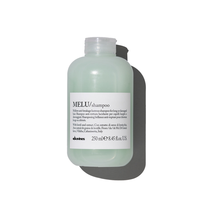 Melu Shampoo - Original Formula, original Davines Essential Haircare packaging - Solvi Salon, Boise, Idaho