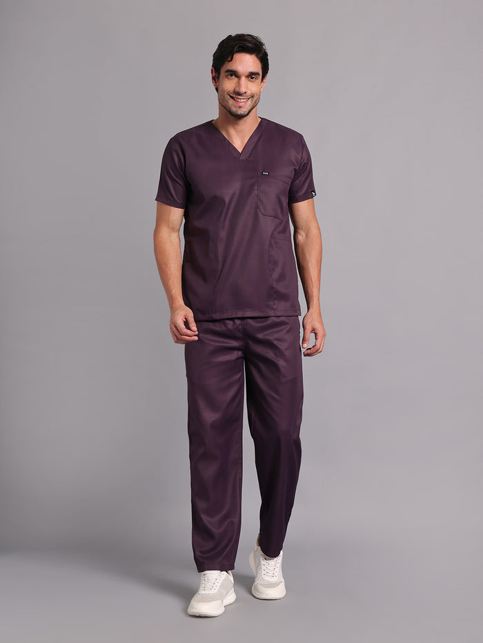 Men Evo Scrub (Blackberry Wine) Scrub Set