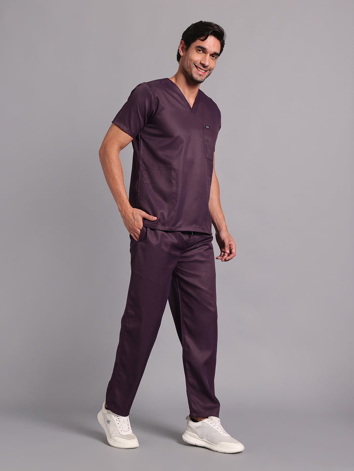 Men Evo Scrub (Blackberry Wine) Scrub Set