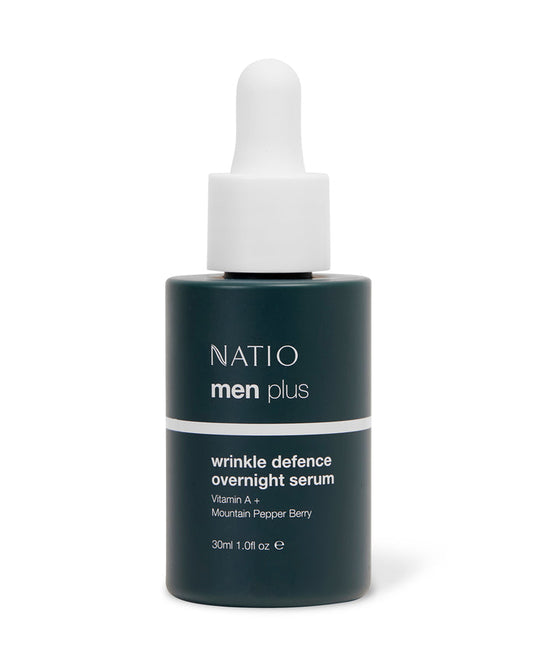Men Plus Wrinkle Defence Overnight Serum