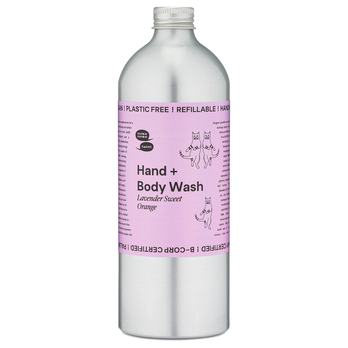 Meow Meow Tweet - Lavender Sweet Orange Hand + Body Wash