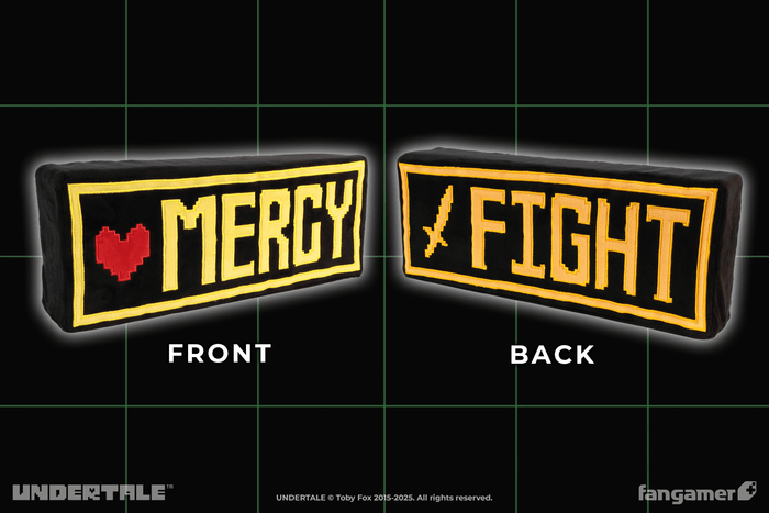 Mercy or Fight Pillow Plush