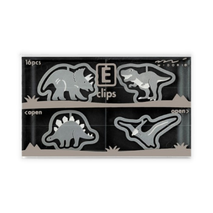 Midori E-Clips - Dinosaur