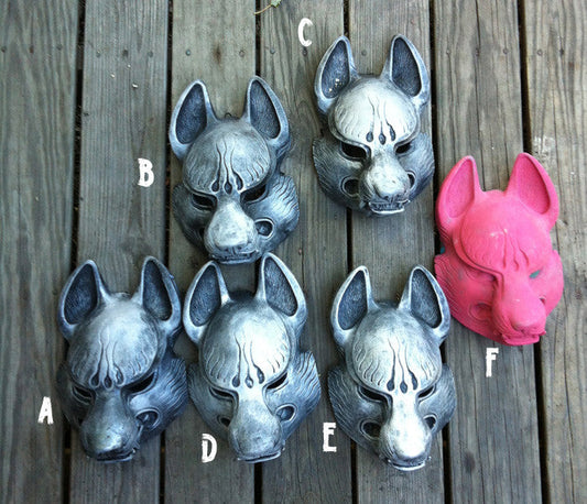 MISCAST KITSUNE MASKS