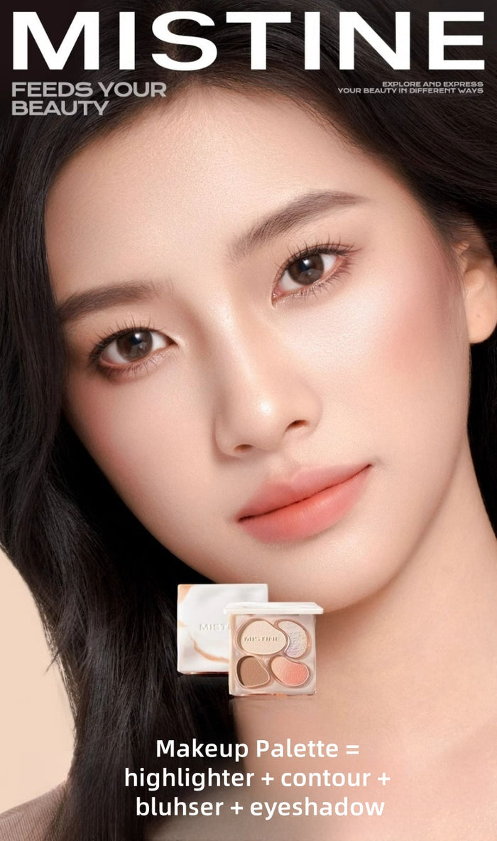MISTINE Thai Milk Coffee All-In-One Makeup Palette T4452