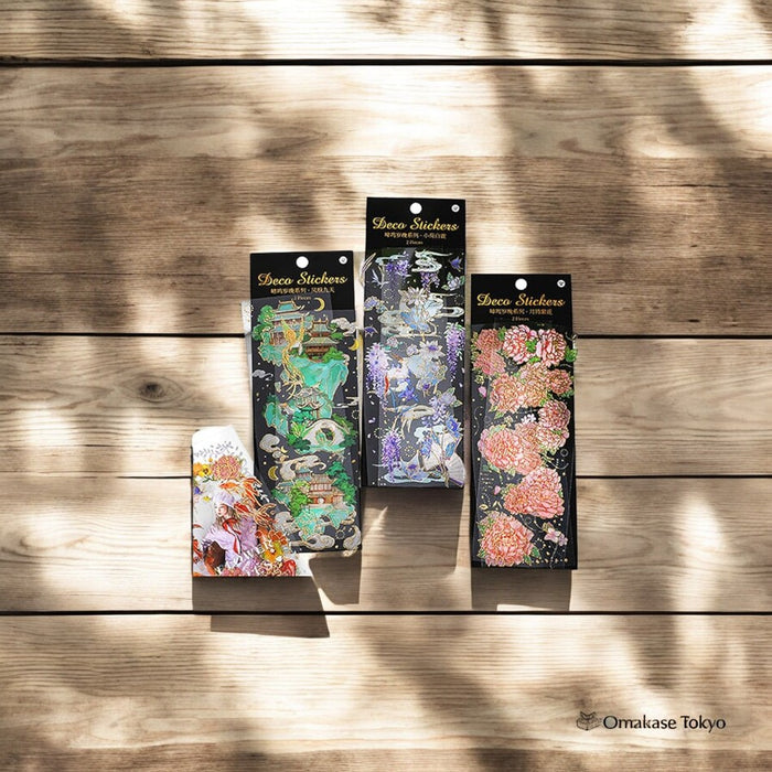moin moin Decorative Stickers Set