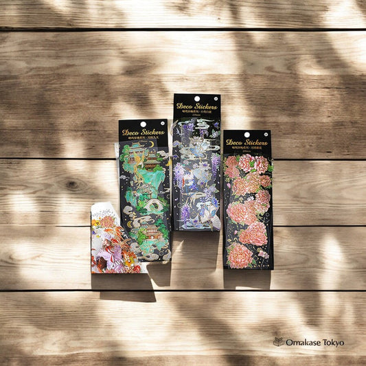 moin moin Decorative Stickers Set
