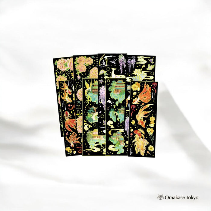 moin moin Decorative Stickers Set
