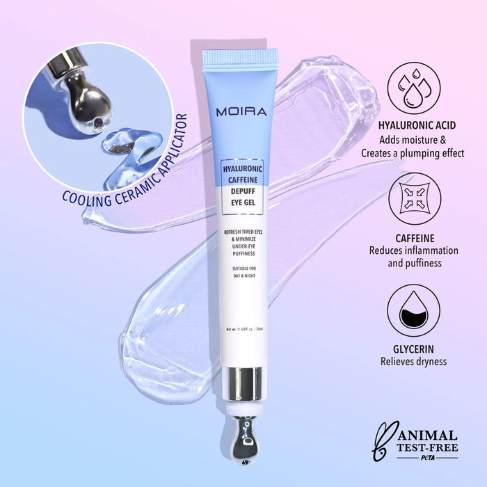 MOIRA Hyaluronic Caffeine Depuff Eye Gel 20 g