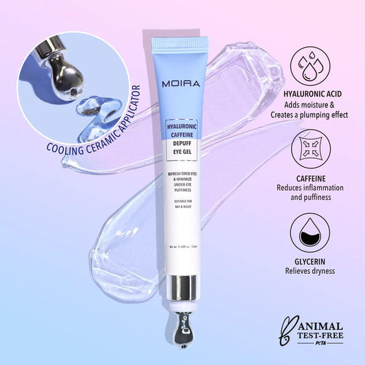 MOIRA Hyaluronic Caffeine Depuff Eye Gel 20 g