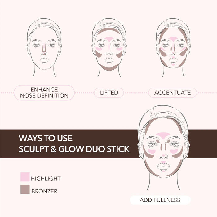 MOIRA Sculpt & Glow Duo Stick
