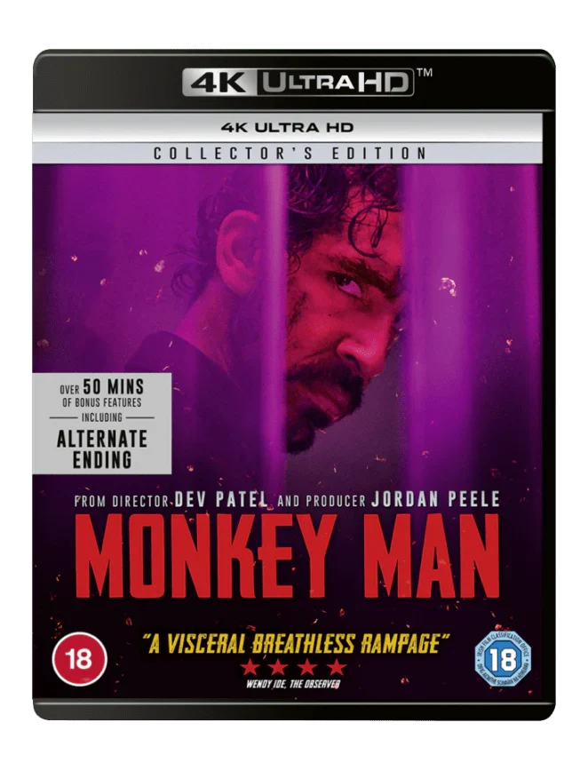 Monkey Man 4K Ultra HD