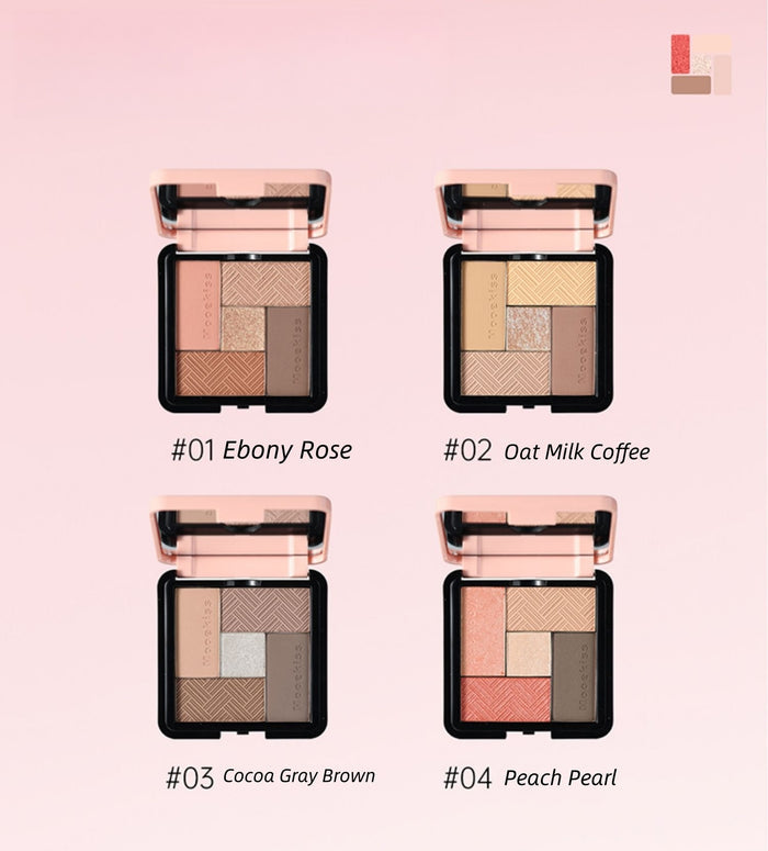 MOOEKISS Soulmate Matte & Pearlescent Eyeshadow Palette T4567