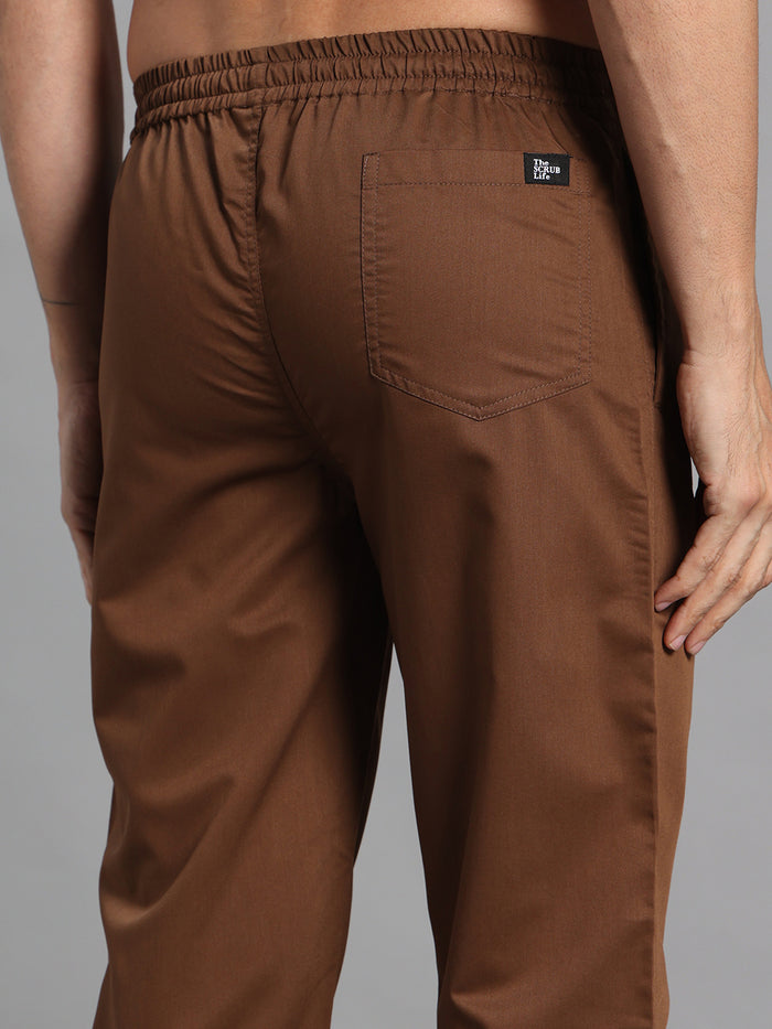 Move Lite Men Mocha (Neo Notch Neck) Scrub Set