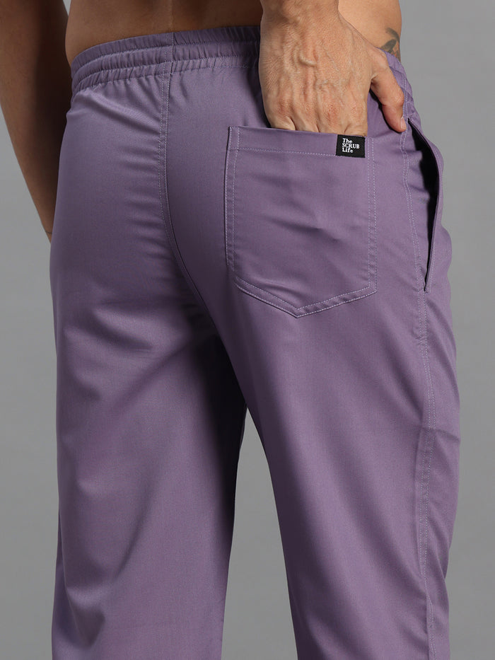 Move Lite Men Ube (V Neck) Scrub Set