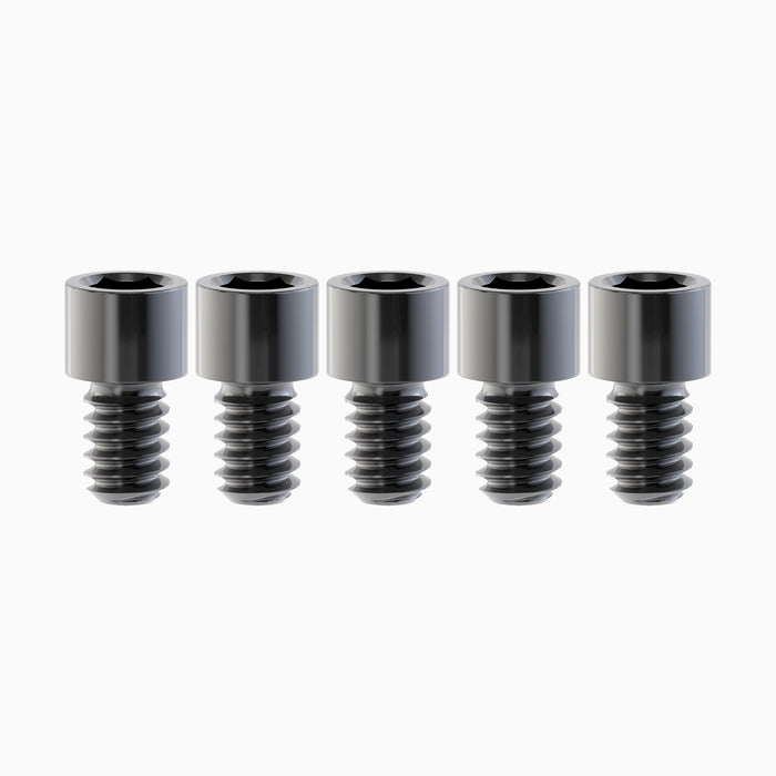 Multi-Unit Prosthetic Final Screw, DLC, RP, 5 Pack - (Ø1.25 Driver)